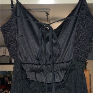 Breezy Black Maxi dress